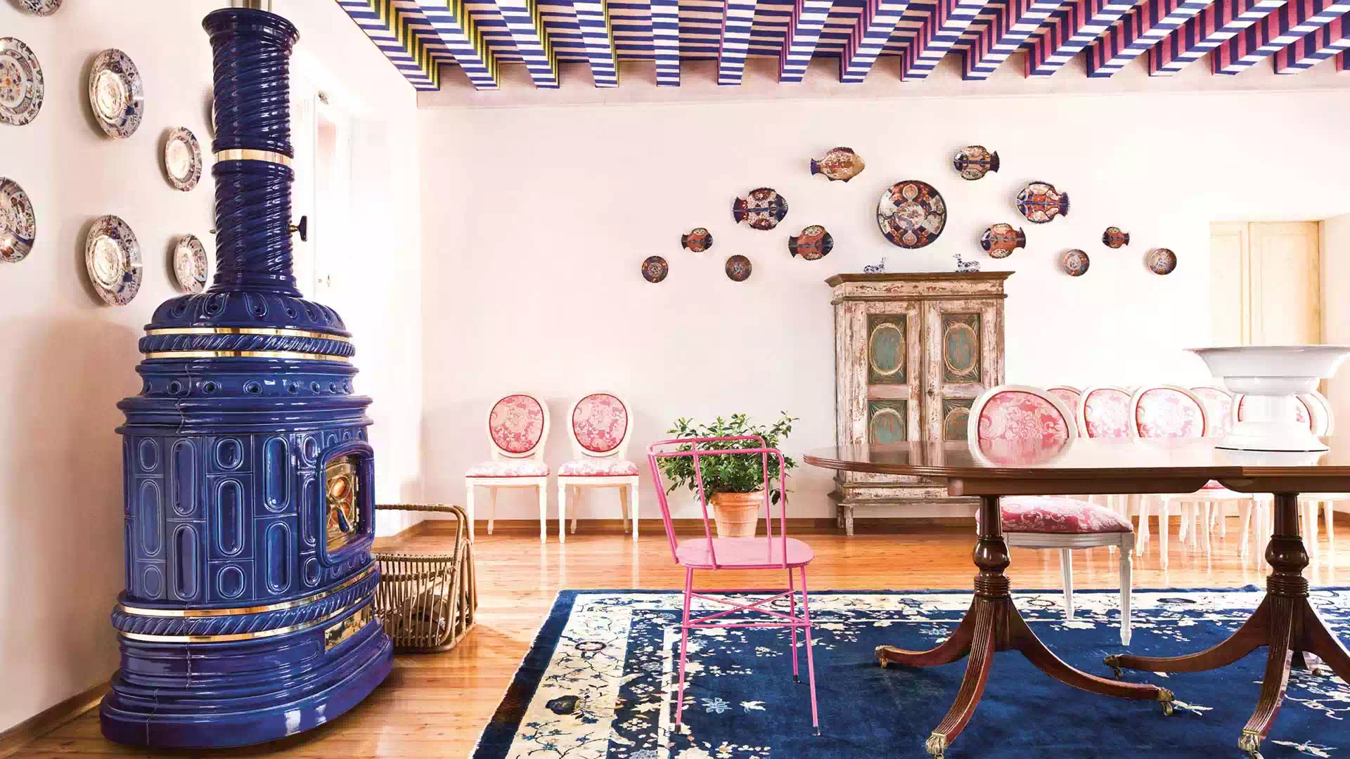 Stufe a pellet con rivestimento artigianale a Bologna per appartamento o casa